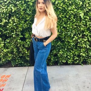 Free People suede belt